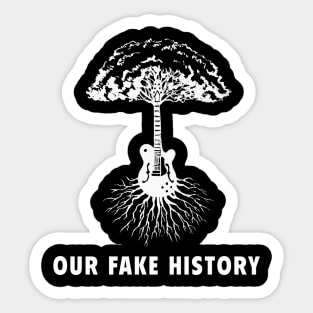 History of Rock and Roll Sticker